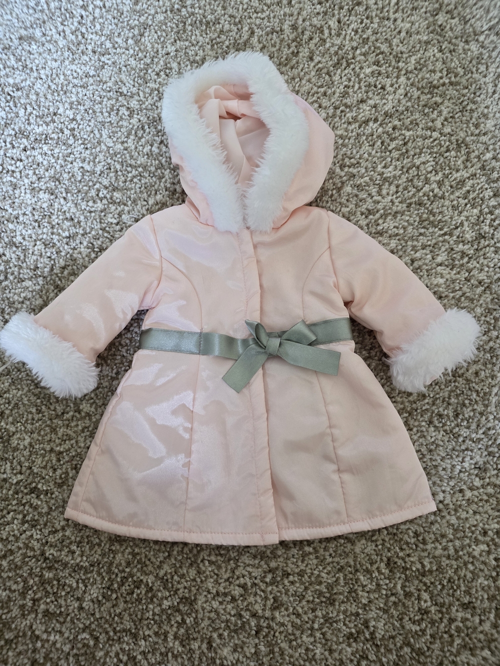 American Girl Pretty Pink Coat Set